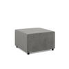 SITZPOUF 70 X 70 NEO, Hellgrau - Grau, Textil (71/40/71cm)