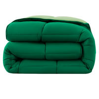 GANZJAHR Steppbett Bi-Color grün 135x200 - Grün, Textil (135/200cm) - wometo