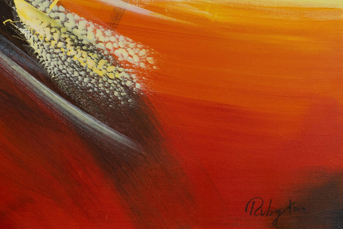 ACRYLBILD HANDGEMALT 75/100 cm - Multicolor, Holz/Textil (75/100cm) - KUNSTLOFT