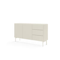 KOMMODE, Kaschmir, 147 x 81,2 x 39,8 cm - Beige, Holzwerkstoff (147/81.2/39.8cm) - 3XE LIVING