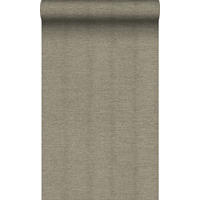 TAPETE Leinen-Optik 53 cm x 10.05 m - Braun, Papier (53/1000cm) - Origin Wallcoverings
