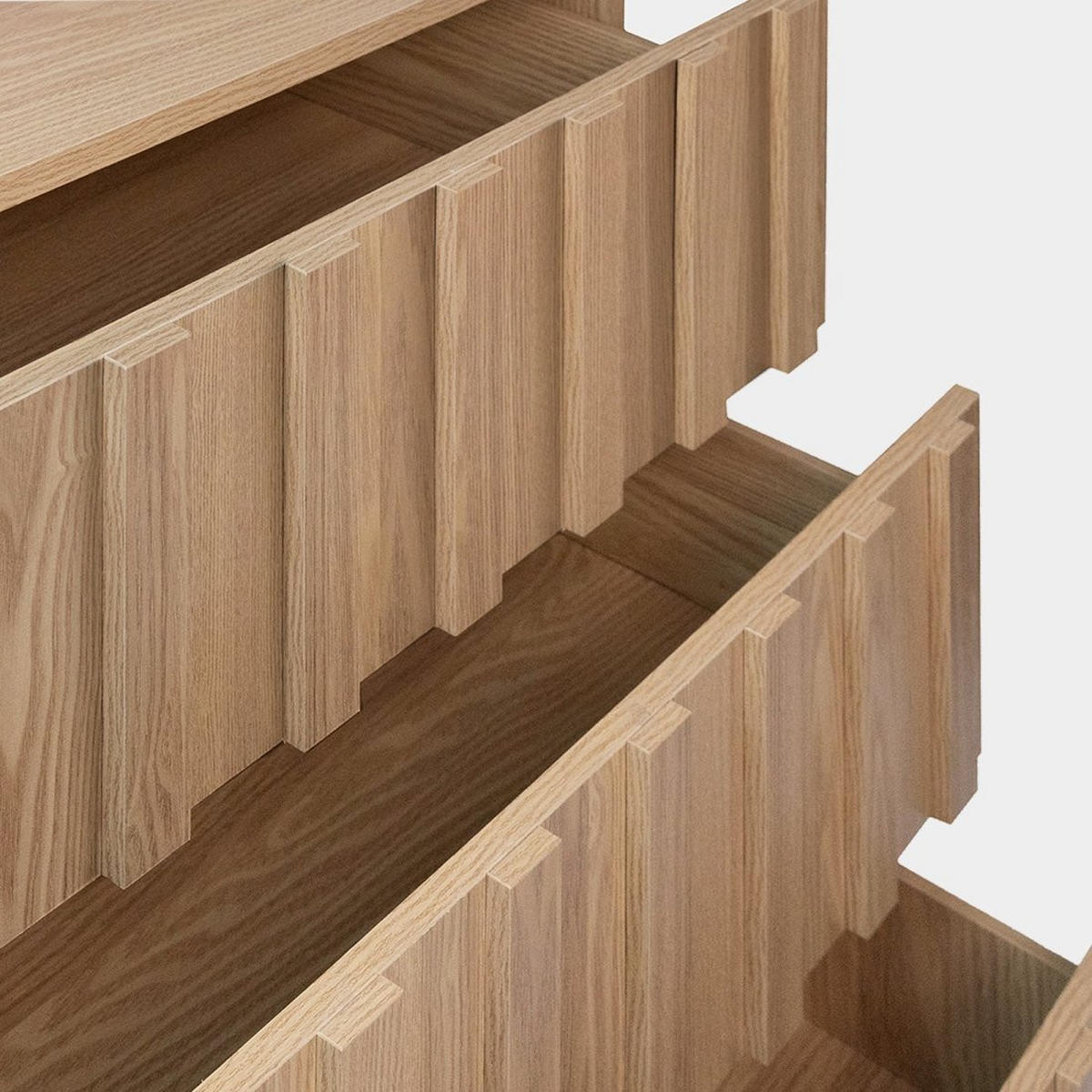 KOMMODE MIT SCHUBLADEN Otto Natürlich 95 cm x 75 cm - Naturfarben, Holzwerkstoff (95/75/40cm)