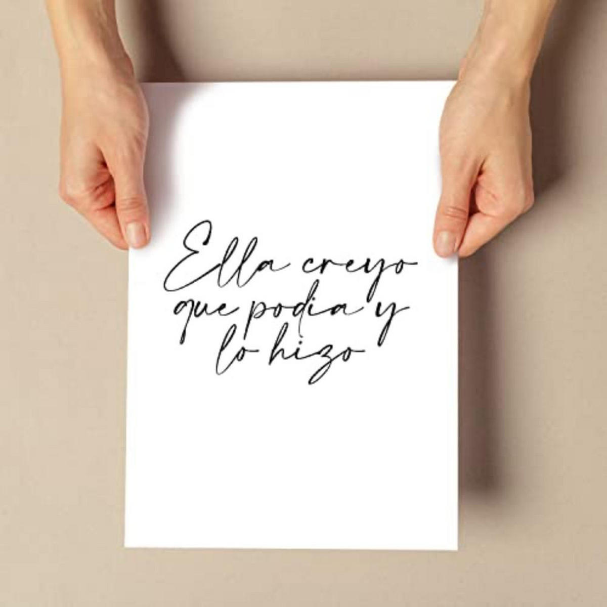 POSTER Set mit 4 Königin TypografieStil A4 Rahmenlos - Klar, Papier (29.7/3cm) - Nacnic