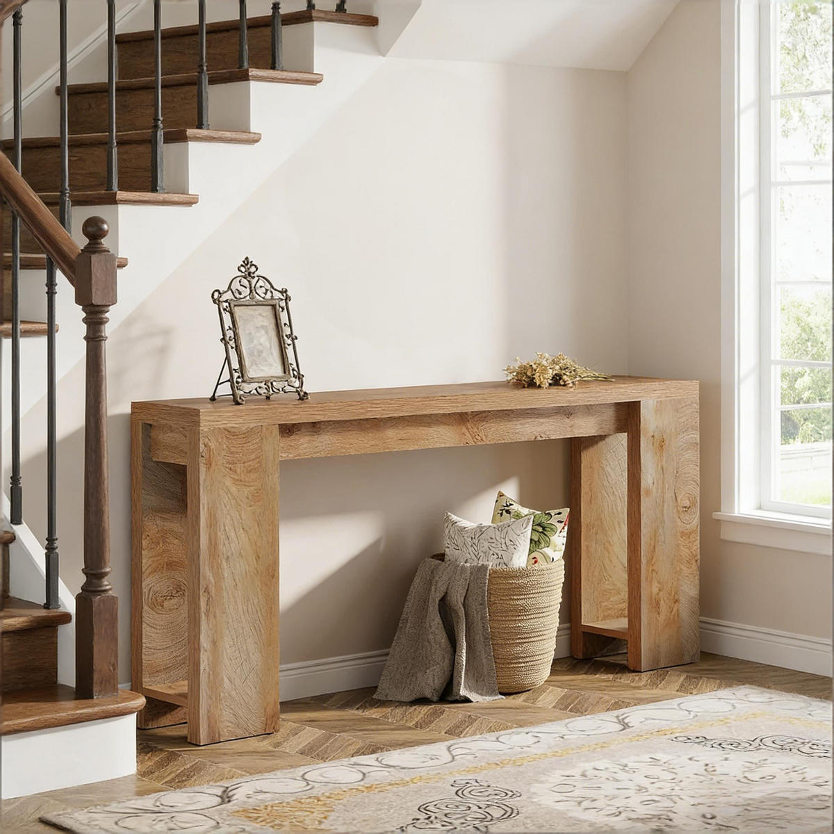 KONSOLENTISCH Braun 160/29,5/85 cm - Braun, Holz (29.5/160/85cm) - PANGIVO