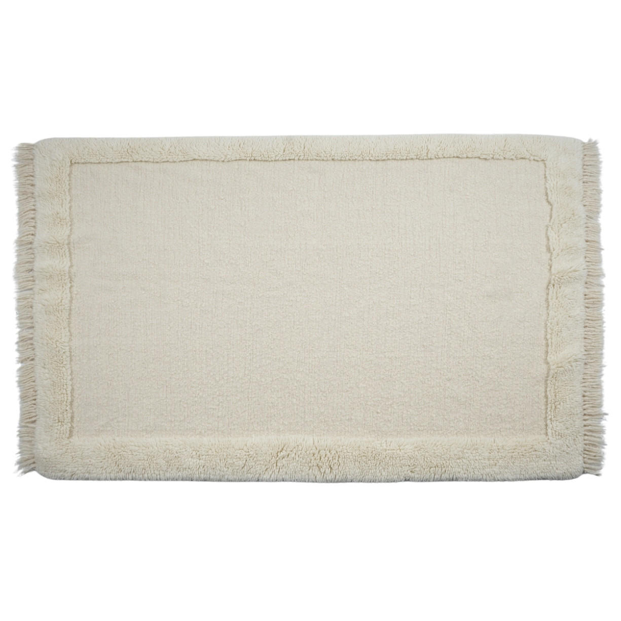 TEPPICH rechteckig aus Wolle 200x300cm, beige - Beige, Textil (300/200cm) - Giga Meubel