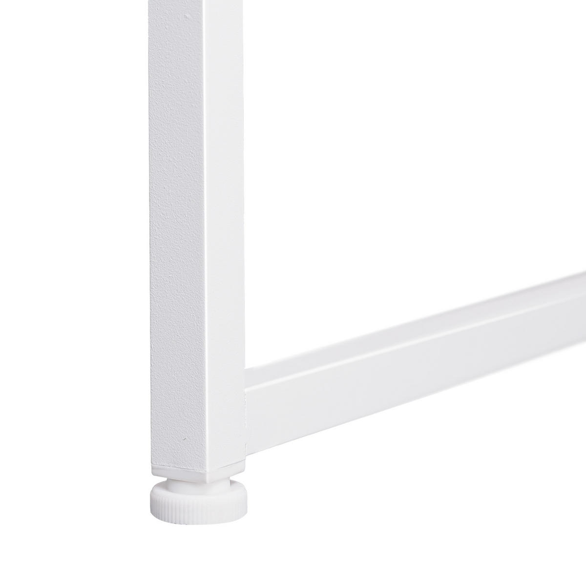 SCHMINKTISCH mit 2 Schubladen 100/55/81 CM und LED Beleuchtung Schminkspiegel Lichtleiste weiß 30/41 cm - Weiß, Holz (55/81/100cm) - VANITII