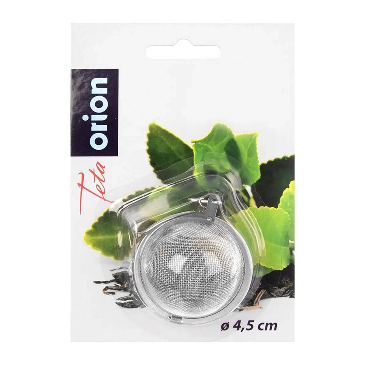 TEESIEB Stahl 4,5 cm - Silberfarben, Metall (4/5/5cm) - Orion 