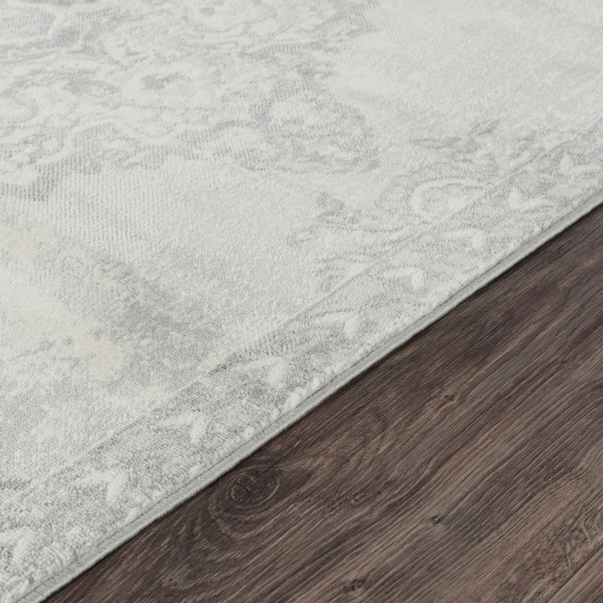 VINTAGE-TEPPICH 80/220 cm Grau - Beige, Textil (80/220cm) - LIVABLISS
