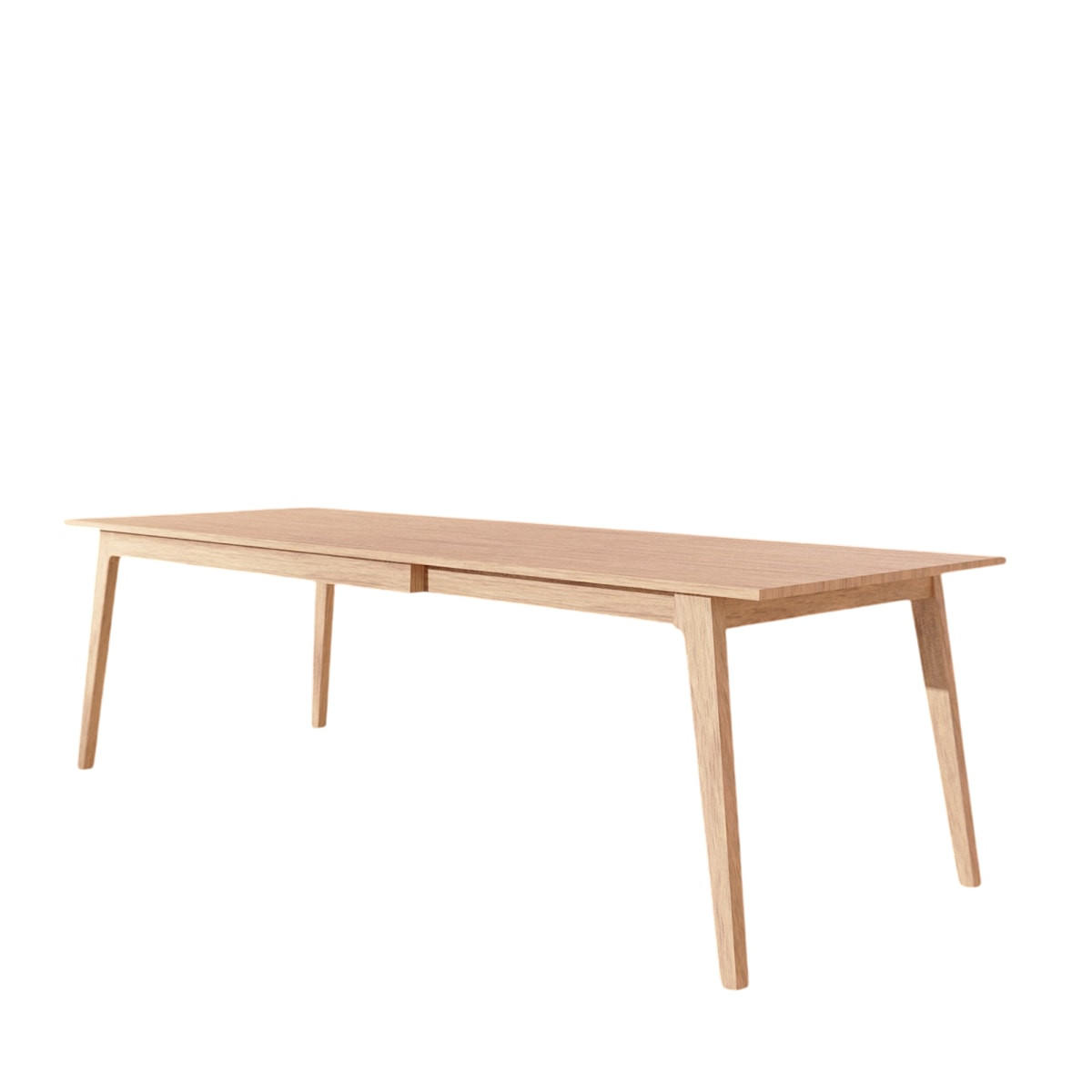 TISCH Esmée Natur aus Eiche - Naturfarben, Holz (91/260/76cm) - Tikamoon