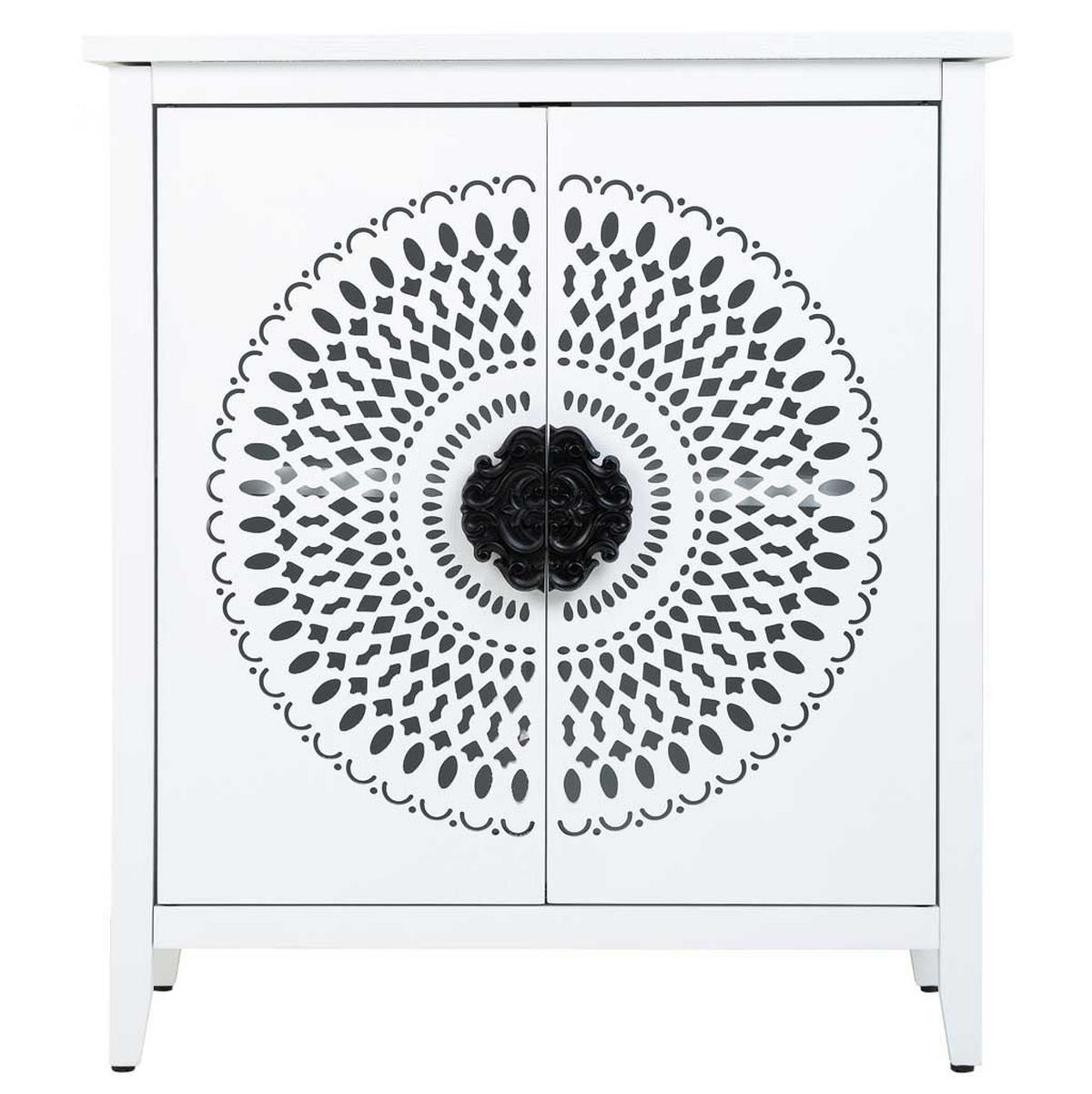 SIDEBOARD aus Holz mit 2 türiges 78x38x87 - Weiß, Holz (78/87/38cm) - Wanderlust
