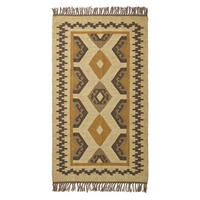 KELIM-TEPPICH Ravar handgewebt 90/150 cm - Multicolor, Textil (90/150cm) - Homescapes