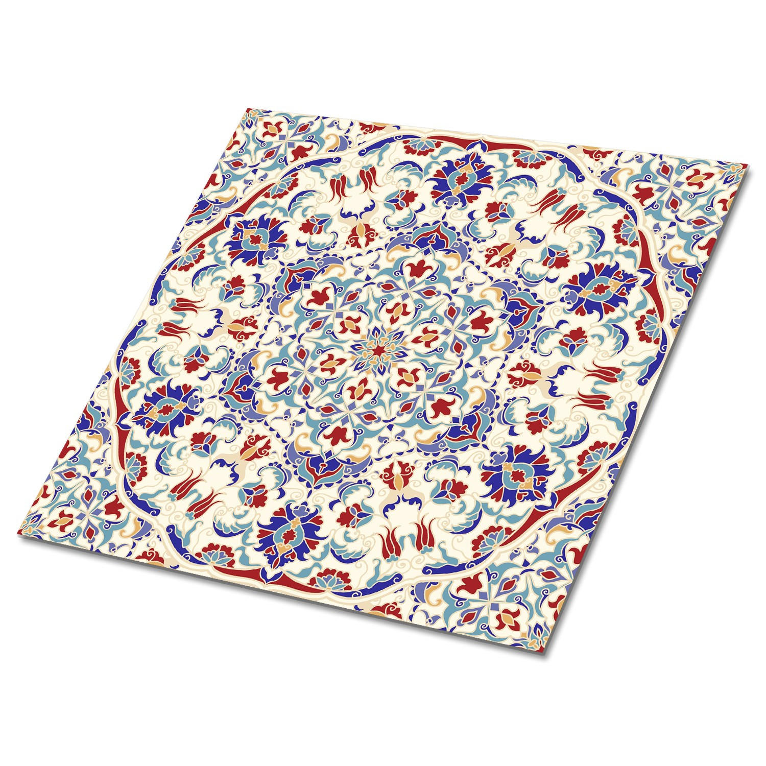 TULUP SAMOLEPICÍ OBKLADY NA STĚNU 9 ks 30x30 cm Mandala