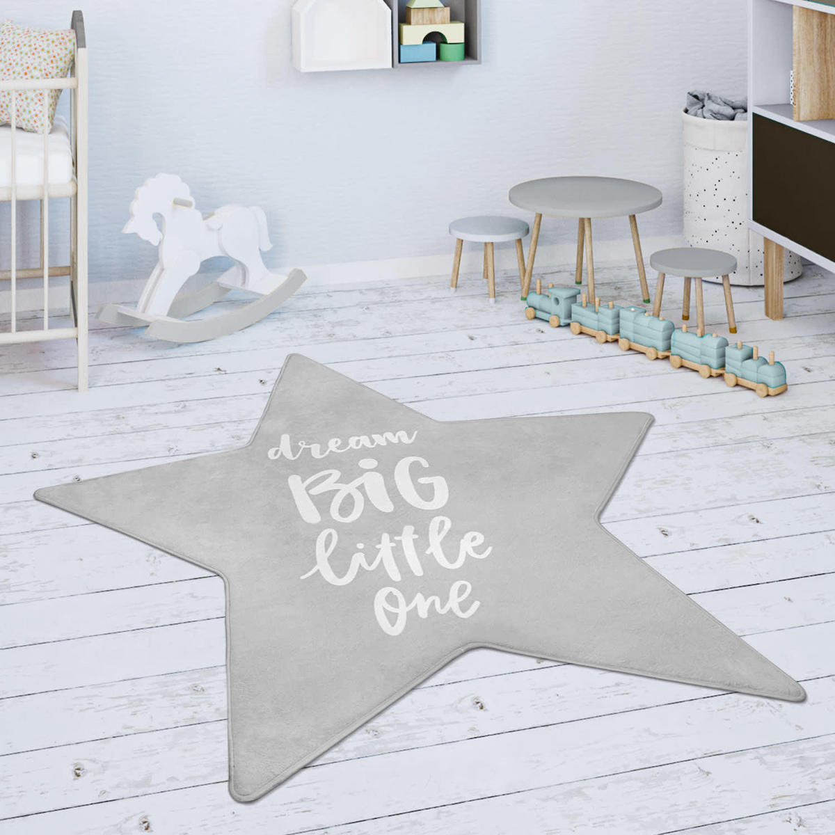 KINDERTEPPICH 150/150 CHICOS 558 - Grau, Kunststoff (150/150cm) - Paco Home