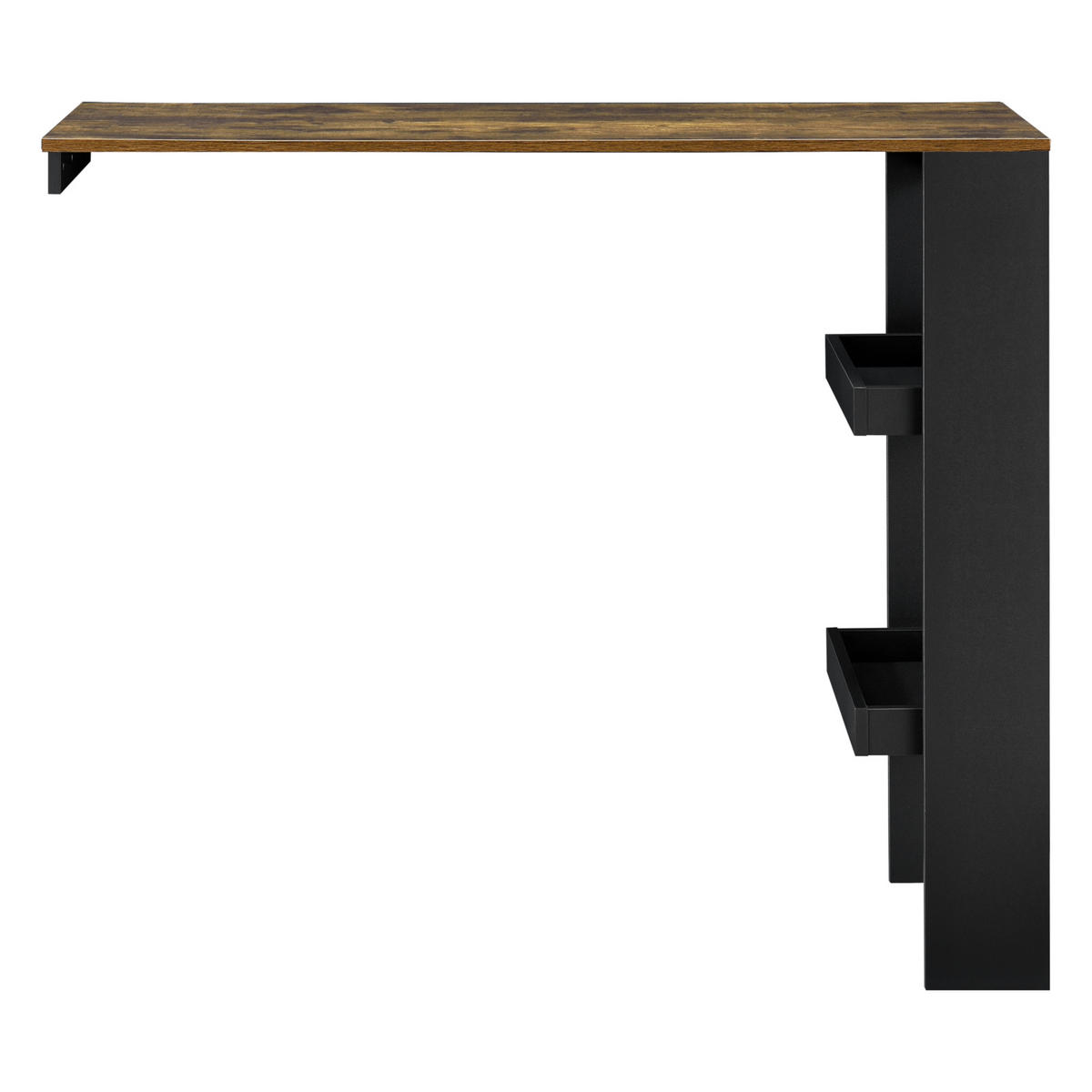 BARTISCH Bromölla - Eichefarben, Holzwerkstoff (45/120/106cm) - [en.casa]