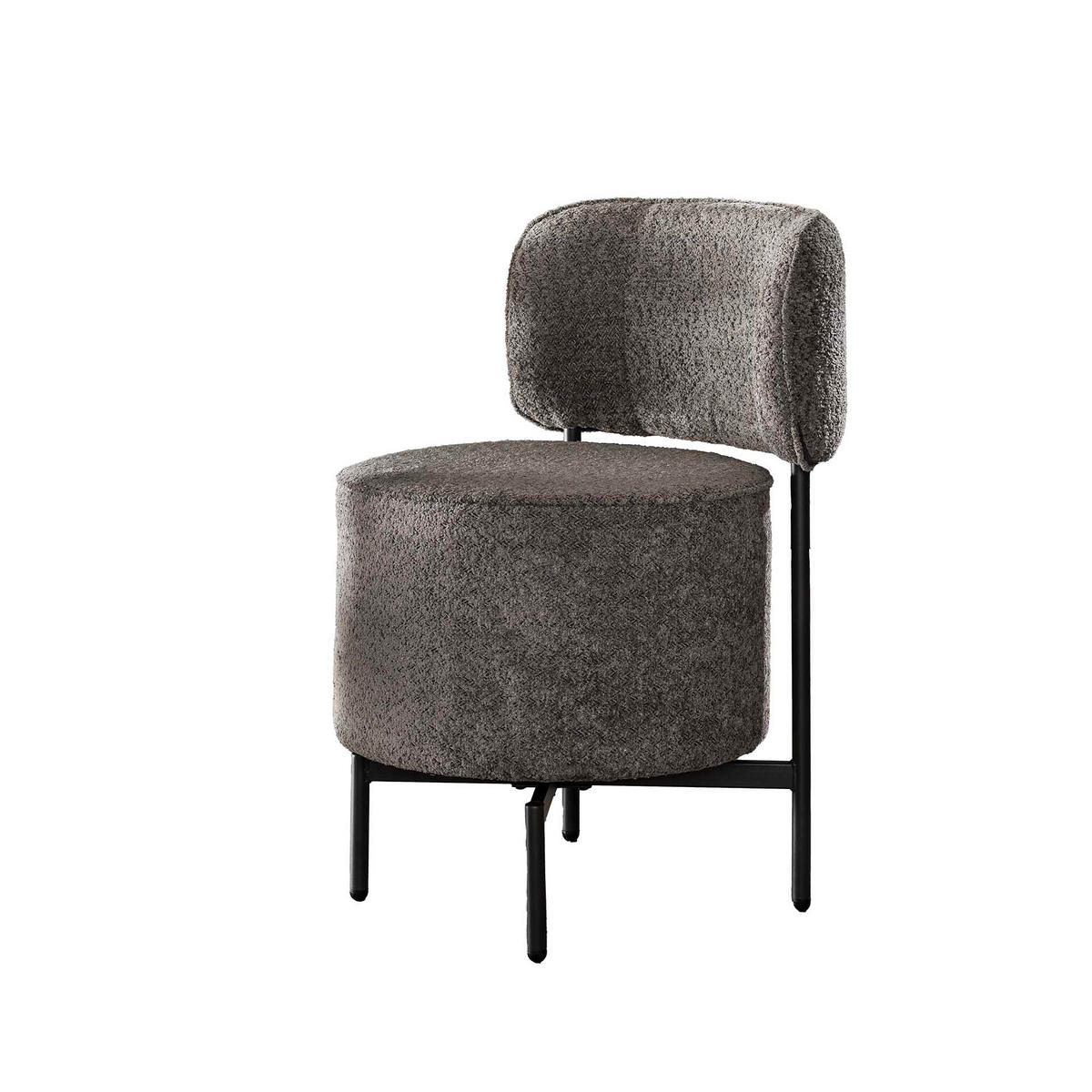 ESSZIMMERSTUHL Cocktail Grau 61/51/82 cm 2er-Set - Grau, Textil (51/82/61cm) - Hoyz Collection