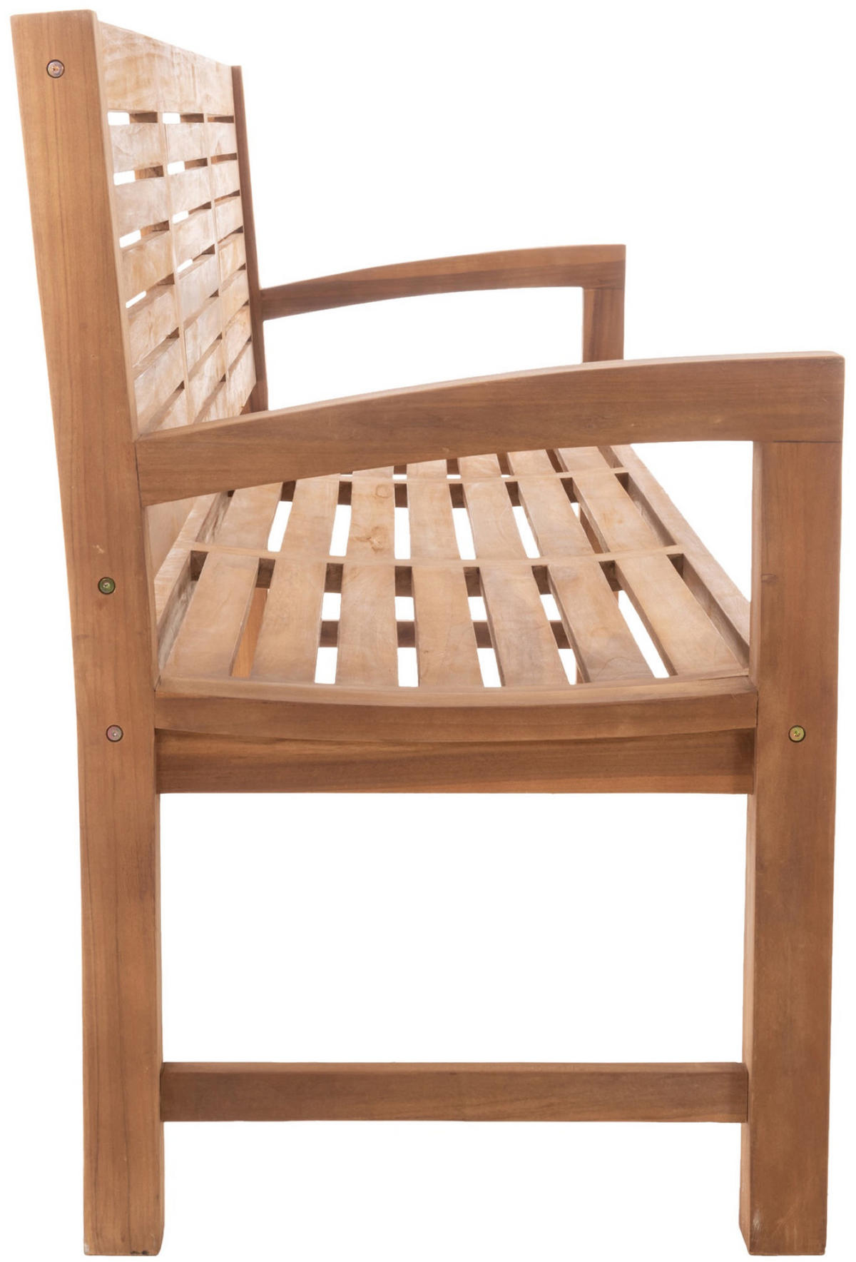 TEAKBANK Halmur 220 cmTeak - Braun, Holz (220/92/59cm) - TPFGarden