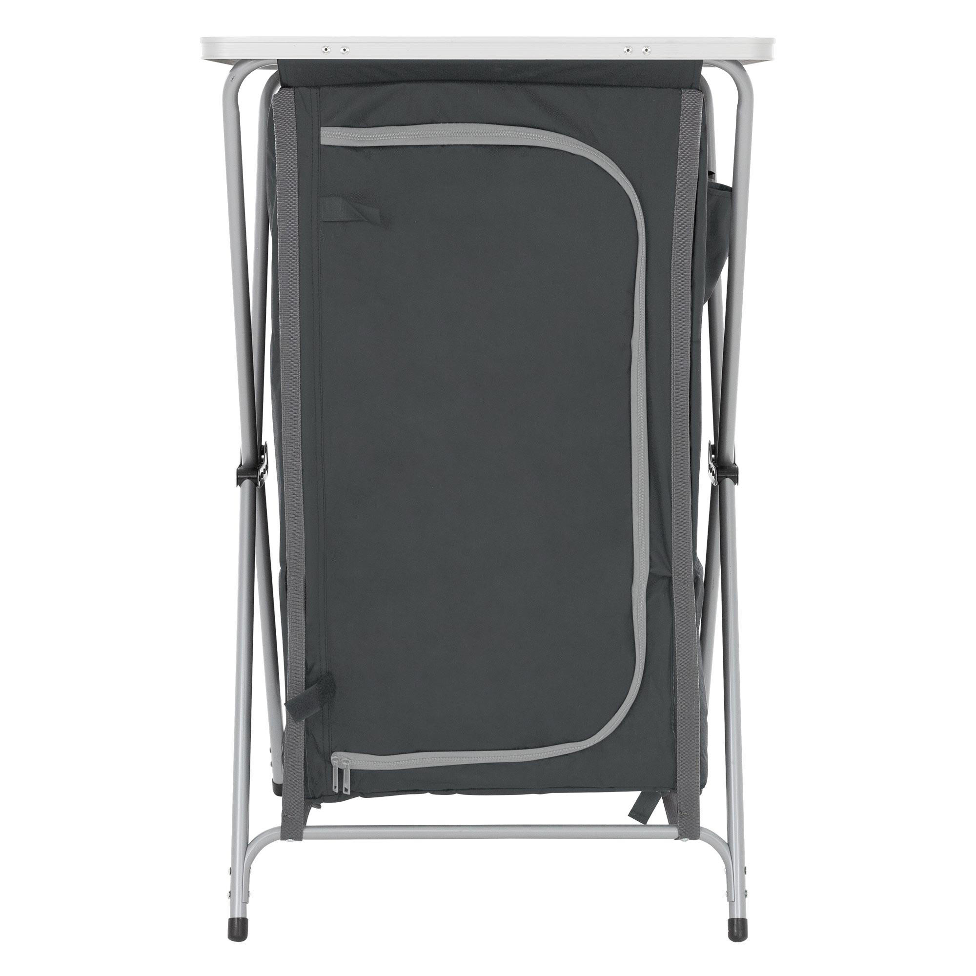 CAMPINGSCHRANK - Grau, Metall (60/53/97.5cm) - ECD-Germany