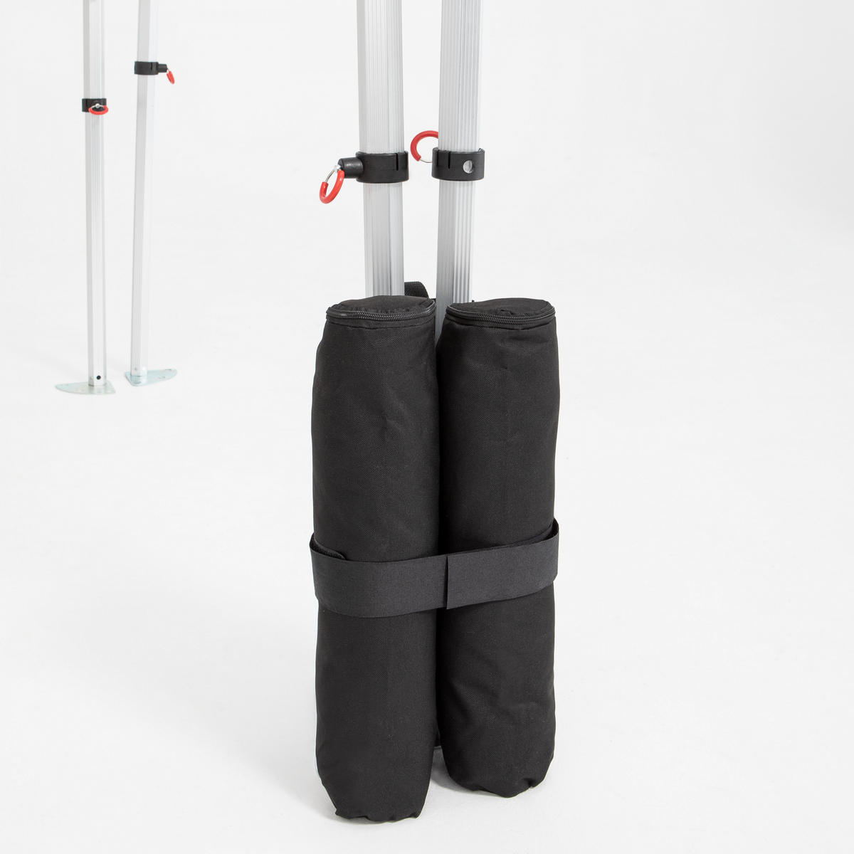 GEWICHTSSACK für Festzelte, Schwarz - Schwarz, Textil (11/40/11cm) - Oviala