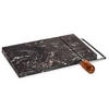 SCHNEIDEBRETT Marmor Käse Guillotine Amo - Schwarz, Stein (21/24cm) - Kinvara