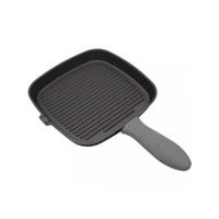 GRILLPFANNE Schwarz 38.5/24/4 cm 62012 - Schwarz, Kunststoff (24cm) - Brunbeste