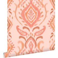 TAPETE Ornamente 50 x 900 cm - Pink, Papier (50/900cm) - ESTAhome