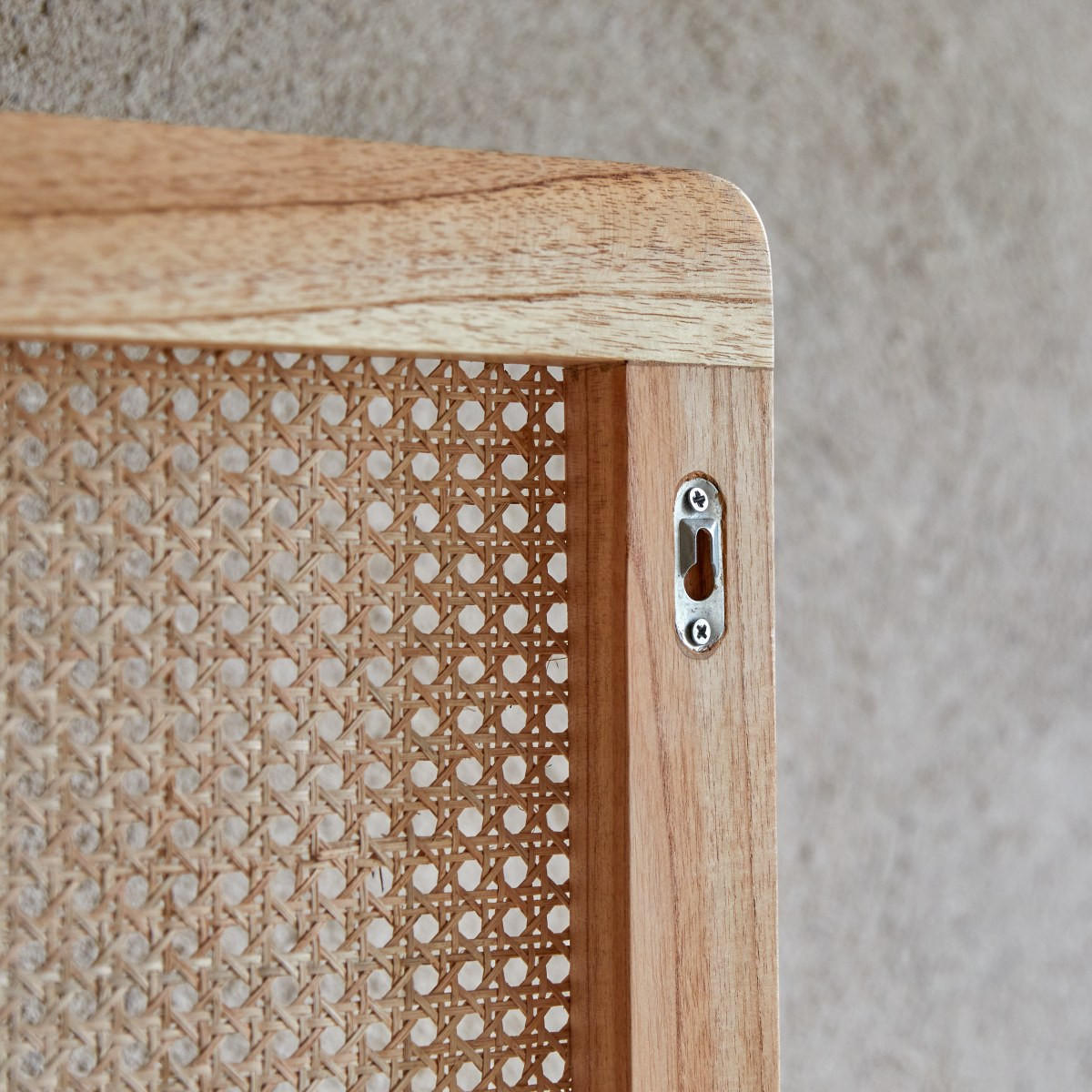 KOPFTEIL Adèle Natur aus Rattan - Naturfarben, Naturmaterialien (200/115/3cm) - Tikamoon