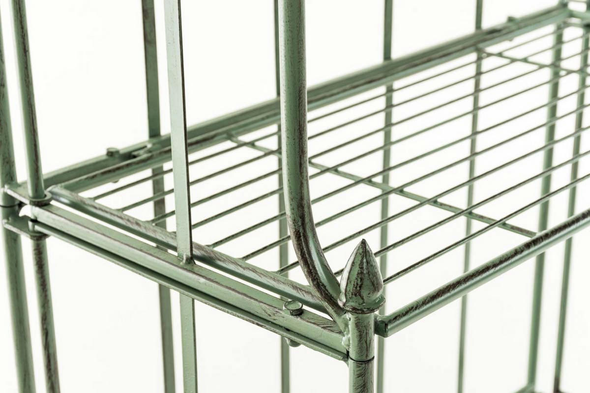 STANDREGAL Florenz antik-grün - Grün, Metall (66/175/32cm) - TPFGarden
