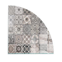 GLASPLATTE für Kamin 100x100 cm Schwarz - Schwarz, Glas (100/100/0.4cm) - ArtPrintCave