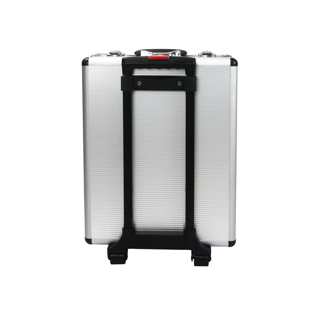 WERKZEUGSET 899 TEILE, rollender Wagen mit 4 Schubladen, Silber - Silberfarben, Kunststoff (20/51/36.5cm) - Novahome