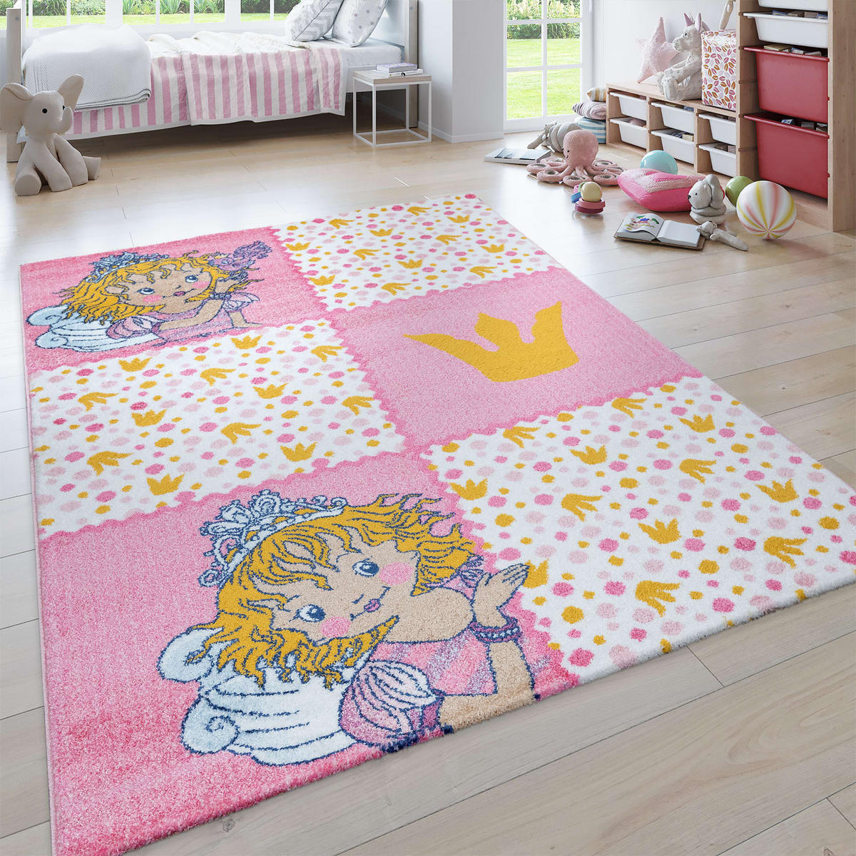 KINDERTEPPICH 140/200 cm Lillifee Exklusiv 563 - Pink, Kunststoff (140/200cm)