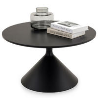 COUCHTISCH ISOMA - Schwarz, Holzwerkstoff (70/70/40cm) - IDIMEX