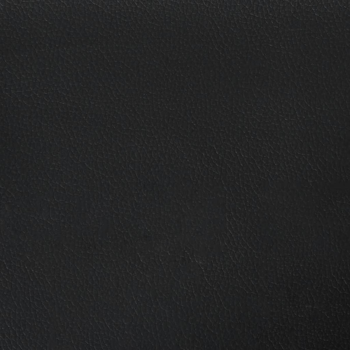 2-SITZER-SOFA Flöha - Schwarz, Leder (138/80/77cm) - Nettlife