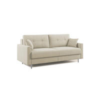 SCHLAFSOFA Megan - Creme, Textil (168/97/96cm) - Divani.store