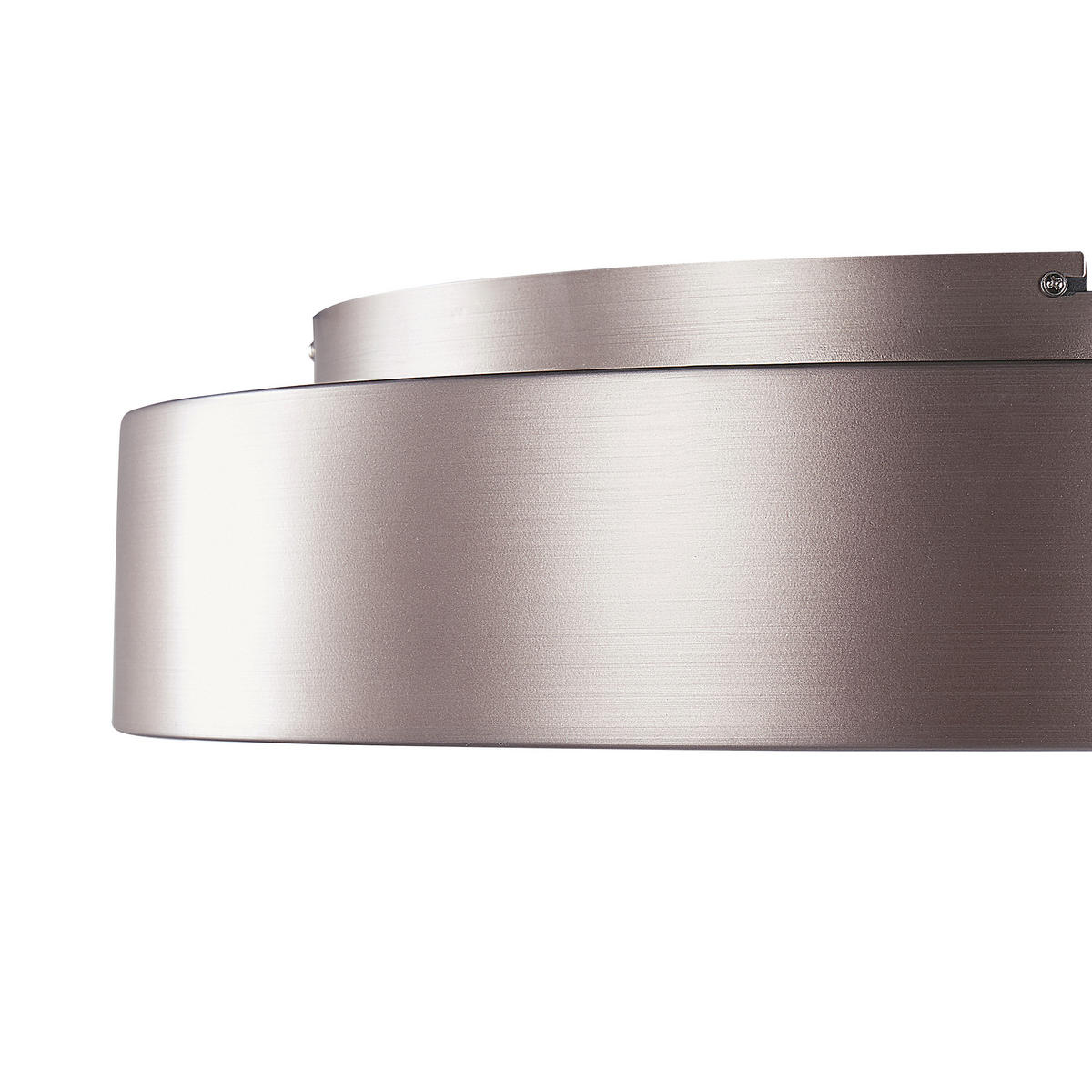 DECKENLEUCHTE Dawei 61/61/15 cm - Braun, Metall (61/61/15cm) - Beliani