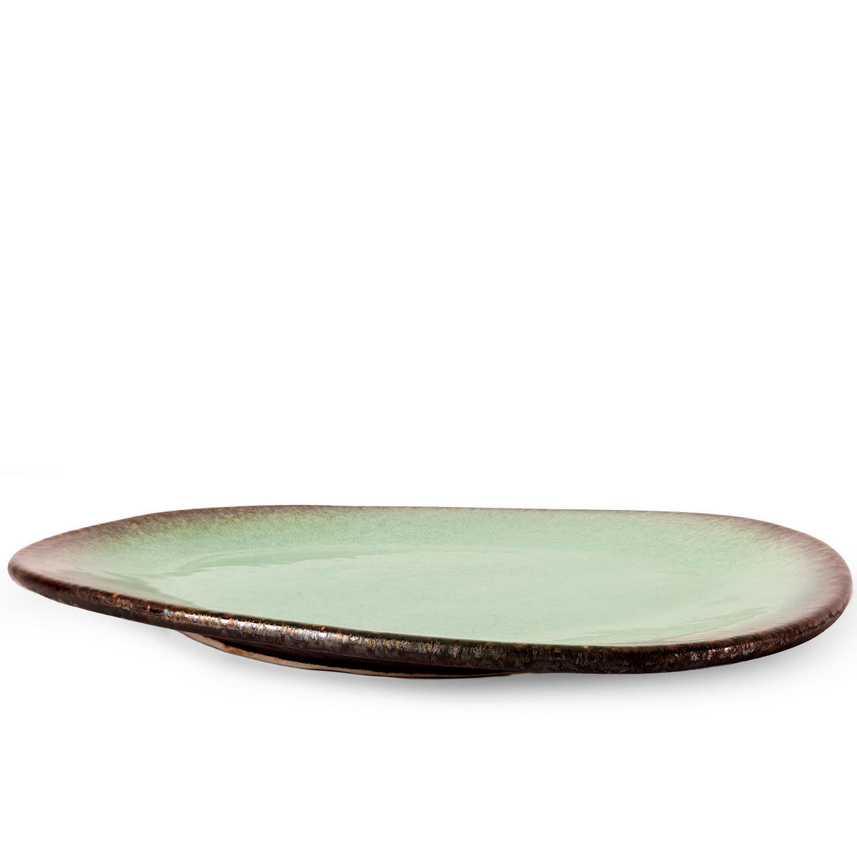 DESSERTTELLER PRIMA 6-tlg, Salbeigrün - Salbeigrün, Keramik (24/26/2cm) - KONSIMO®