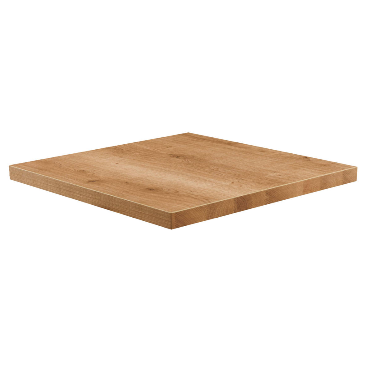 ESSTISCH, helles holz - Braun, Metall (60/60/72cm) - Oviala