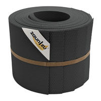 SICHTSCHUTZSTREIFEN Delux-P Einzelstreifen Wabenstruktur Anthrazit 10x 2,55m - Anthrazit, Kunststoff (255/19cm) - ZAUN|ZU