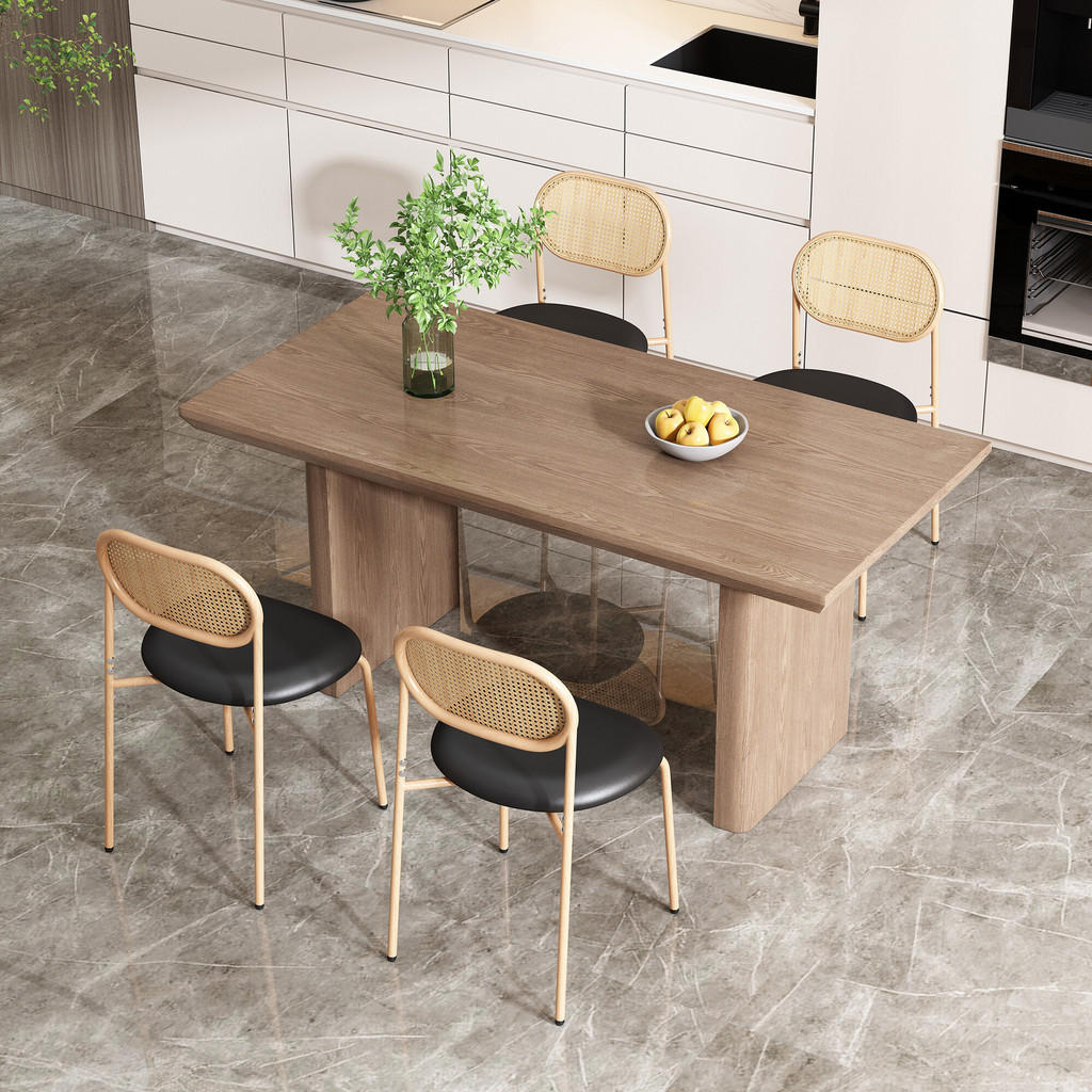 Thumbnail - Urban Meuble Esszimmeerstuhl-Set, Schwarz, Metall, Rechteckig, 46x80x48 cm, Esszimmer, Stühle, Esszimmerstühle, Vierfußs...