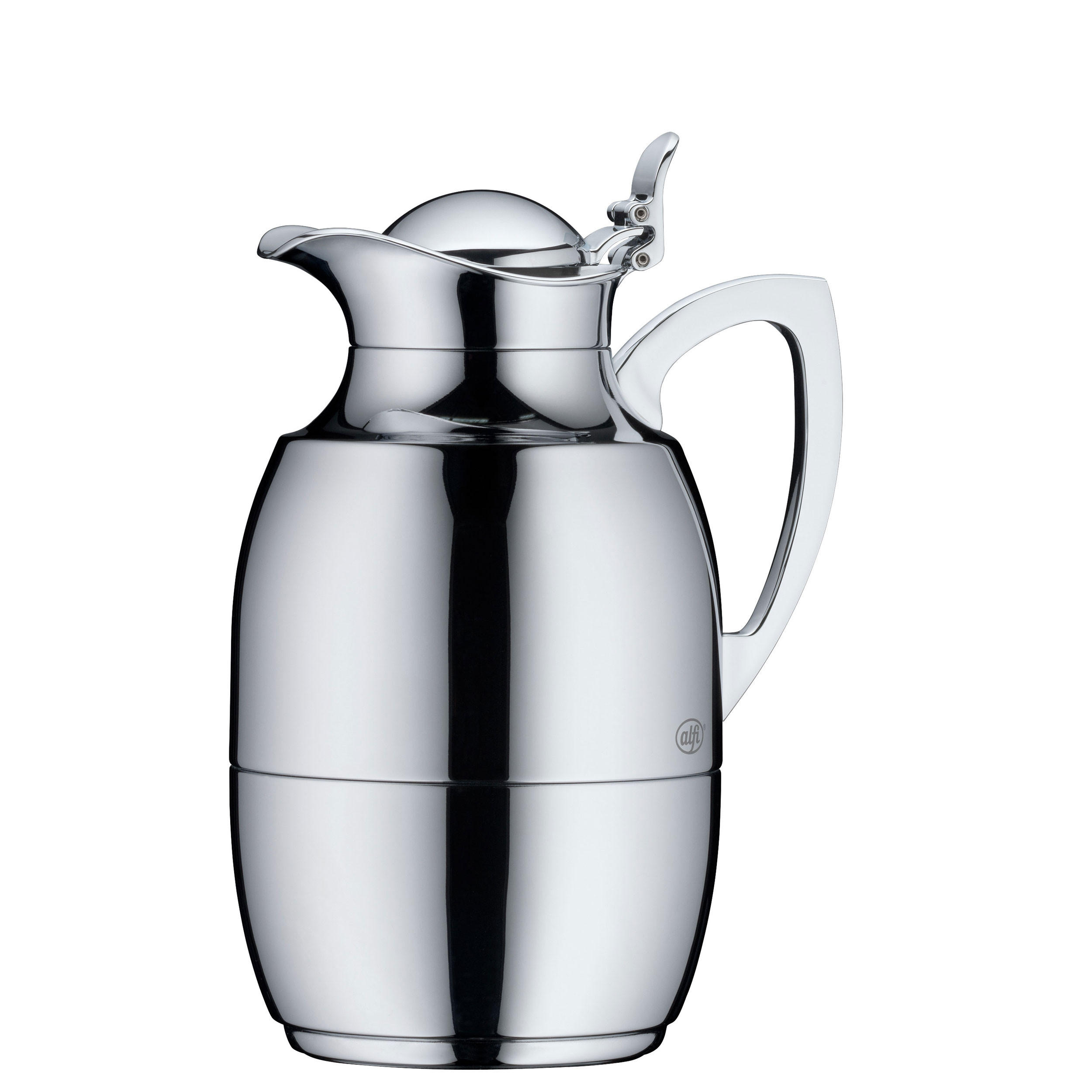 ISOLIERKANNE JUWEL s/s chrome plated 0.65 L - Silberfarben, Metall (0.65L) - Alfi