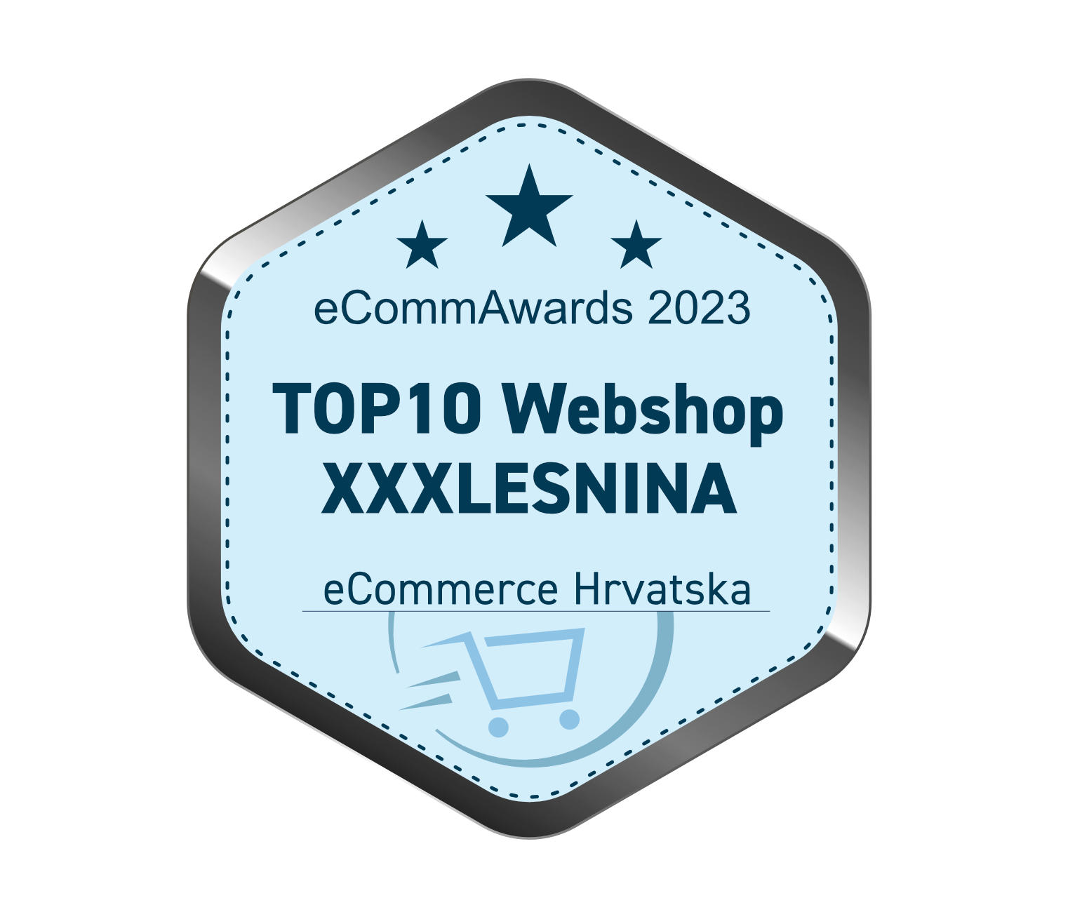 eCommAwards 2023 TOP 10 webshop Lesnina XXXL eCommerce Hrvatska