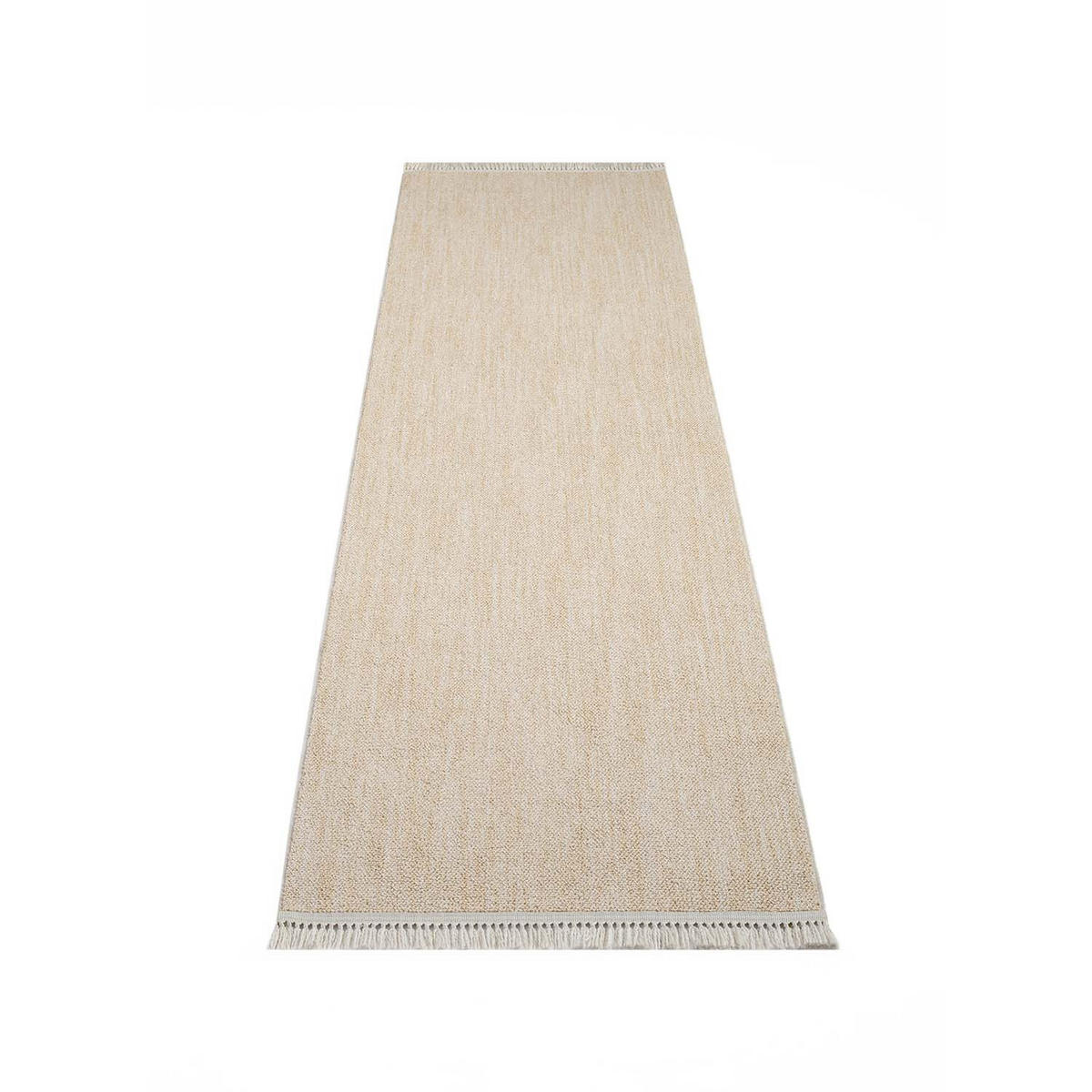 KURZFLOR-TEPPICH Clasico 0052 Gelb 80x300 cm - Gelb, Textil (80/300cm) - carpet city