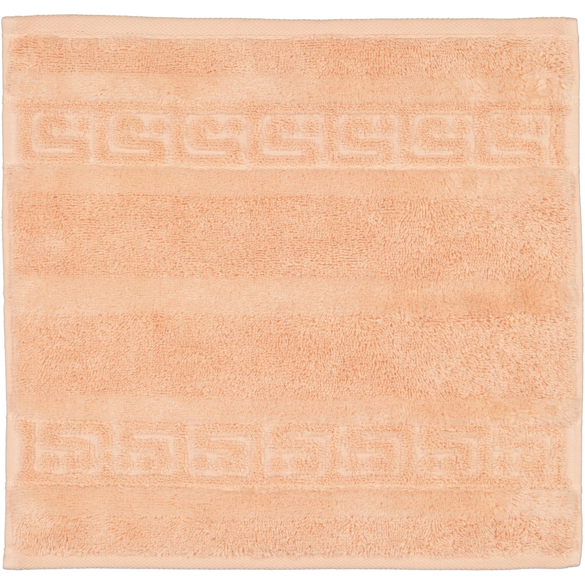 HANDTÜCHER NOBLESSE UNI 1001 LACHS - 368 - Orange, Textil (30/30cm) - Cawoe