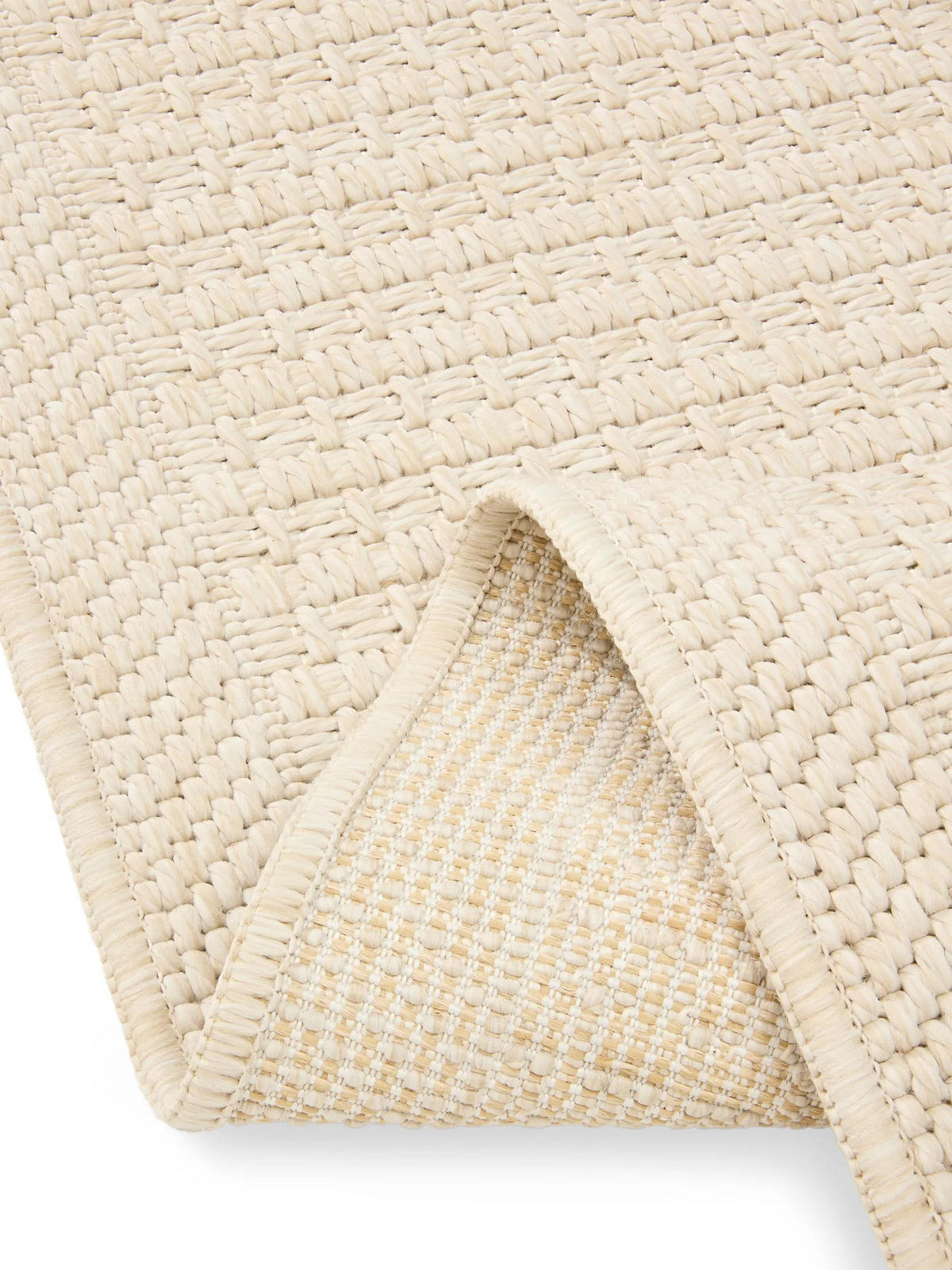 OUTDOORTEPPICH Iowa Cream 160/230 cm - Creme, Kunststoff/Textil (160/230cm) - benuta