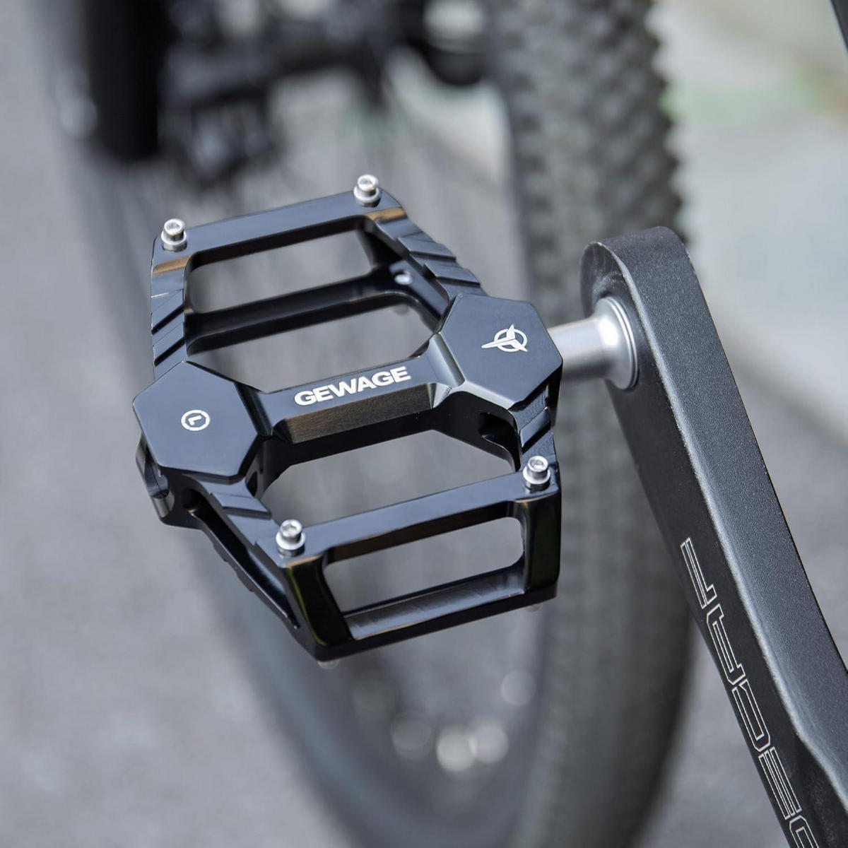 FAHRRADPEDALE Set Schwarz - Schwarz, Metall (8/1.5/9.8cm)