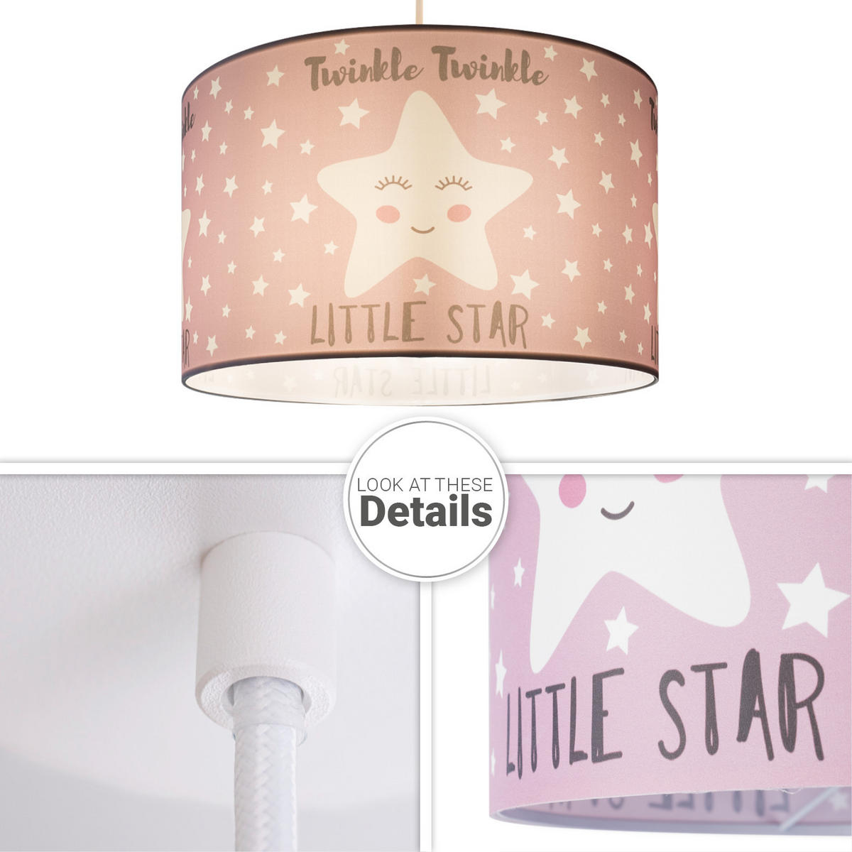 PENDELLEUCHTE Hugo Pd1 Ale 105 - Weiß, Metall (45.5/45.5/27cm) - Paco Home