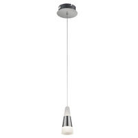 LED HÄNGELEUCHTE FRISO Silber Nickel Matt - Silberfarben, Metall (12/12/100cm) - Globo Lighting
