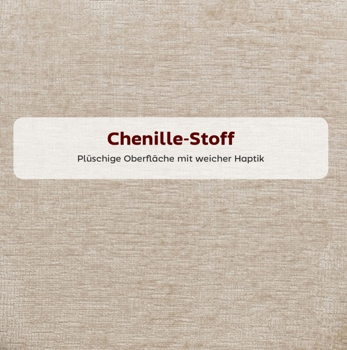 BARHOCKER 2er-Set mit Rückenlehne 48 cm Polyester Beige - Beige, Metall (50/93/55cm) - Meubliv