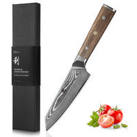 KIRITSUKEMESSER 15 cm - Nussbaumfarben, Holz/Metall (29cm) - Wakoli