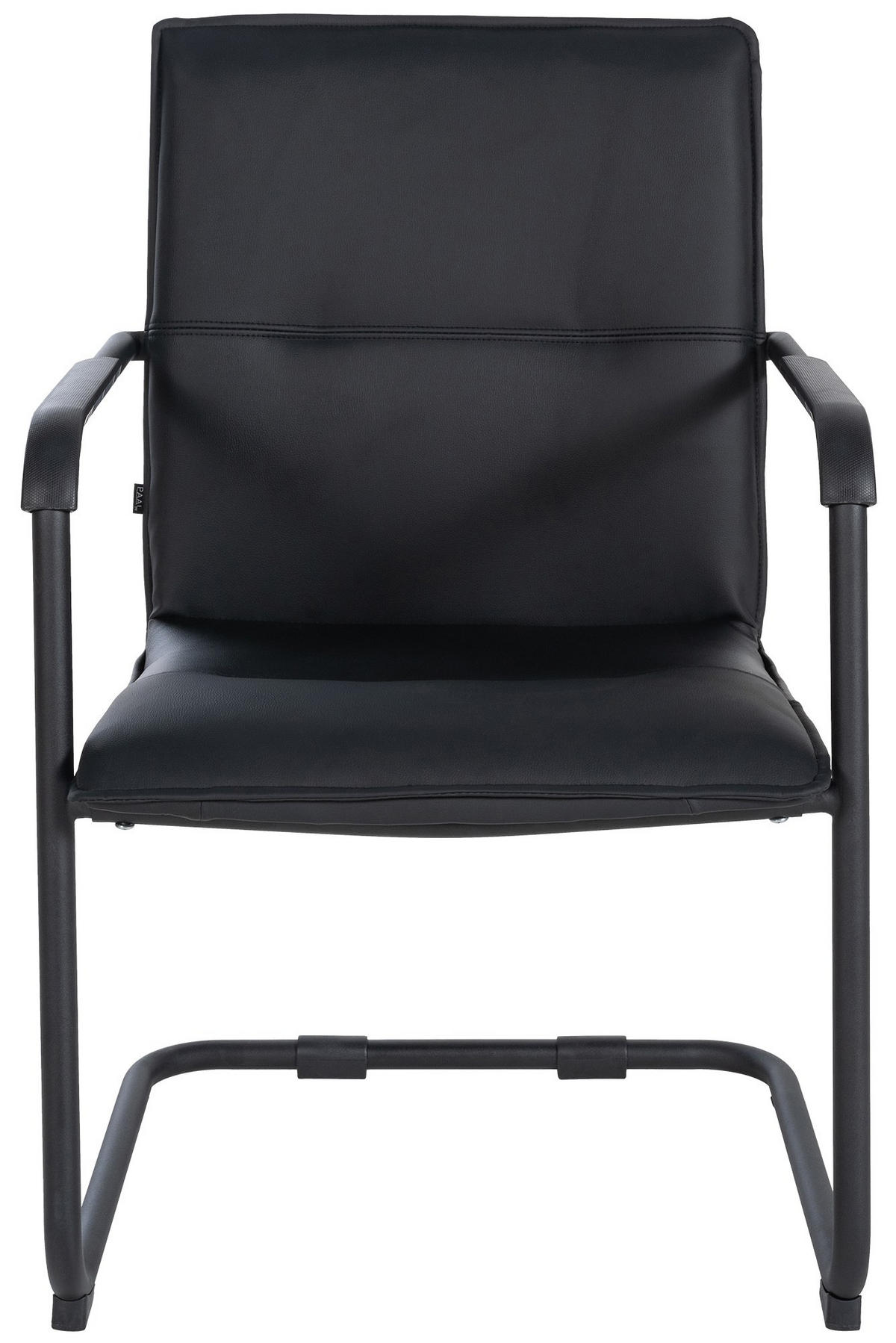 SCHWINGSTUHL Lederlook Schwarz/Schwarz - Schwarz, Textil/Metall (56/92/60cm) - CLP