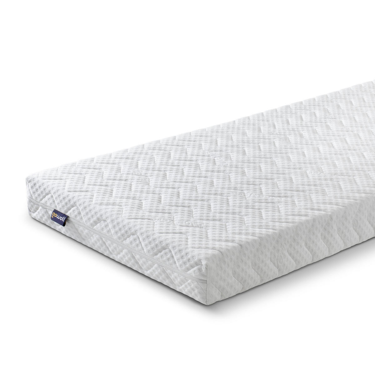 MATRATZE Duo Comfort Matratze 140 x 200 Höhe 16 cm - Weiß, Textil (140/200cm) - Gowoll